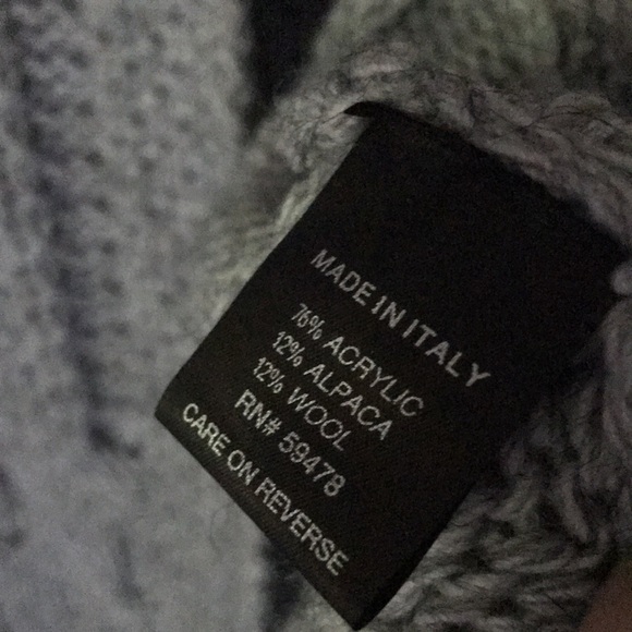 Shina Novelli Noba Italian Alpaca Wool Cable Sweater - Picture 8 of 9